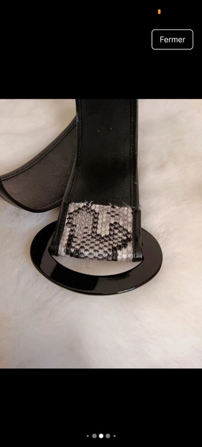 Yves Saint Laurent | Ceinture vintage en passementerie - photo numéro 10