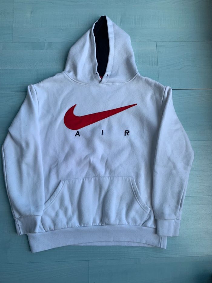 Sweat à capuche blanc Nike taille S