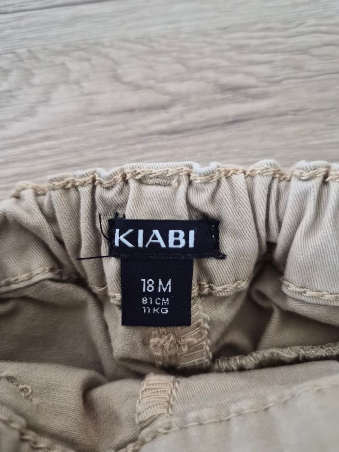 Pantalon beige chino, Kiabi, 18 mois - photo numéro 3