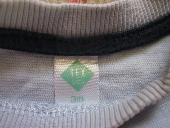 T-Shirt manches longues bleu clair 3 mois - photo numéro 3