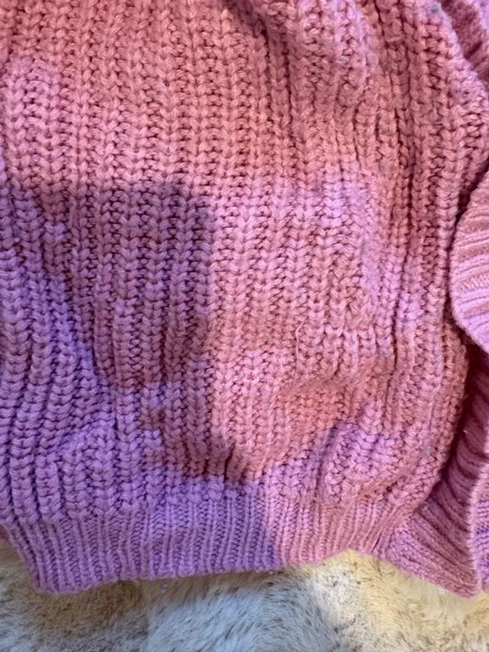 Gilet rose en maille avec volants Primark - 2-3 ans - photo numéro 2