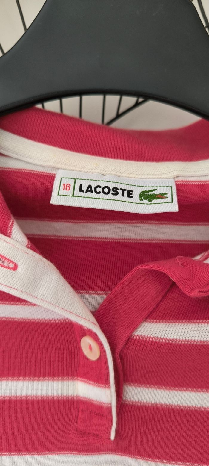 Polo fille lacoste - photo numéro 4