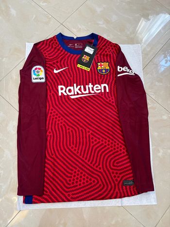 Maillot de foot Nike équipe FC Barcelone taille 13/15 ans authentique neuf