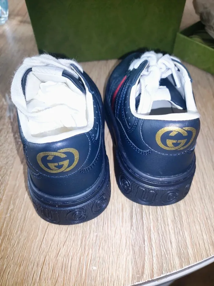 Authentique baskets gucci - photo numéro 4