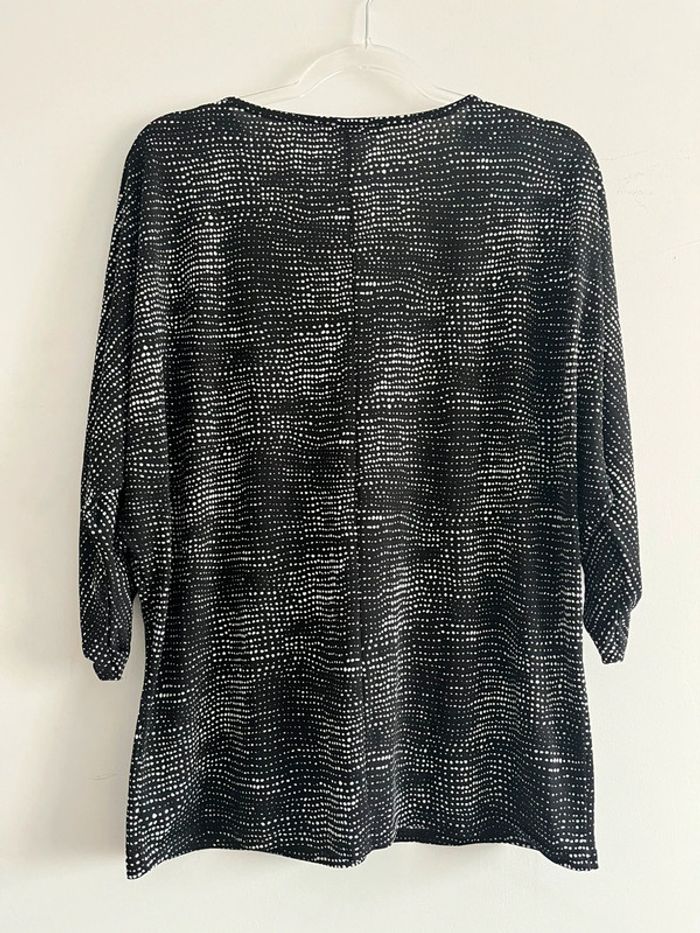 Blouse femme Gémo manches 3/4 taille L (40-42) - photo numéro 6