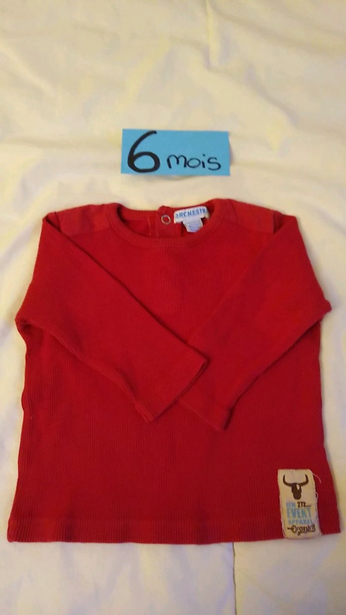 Tee-shirt Orchestra manches longues 6M