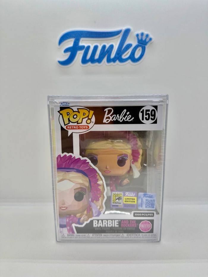 Funko Pop Barbie And The Rockers 159 Faceted SDCC 2025 2000 Pcs - photo numéro 2