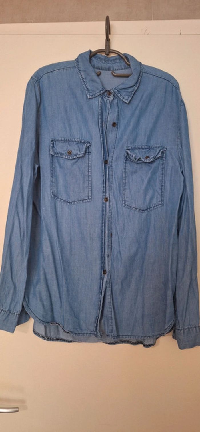 Chemise jean souple L