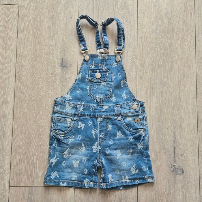 Combi short en jeans. Fille 6 ans. Marque Eldys - photo numéro 1