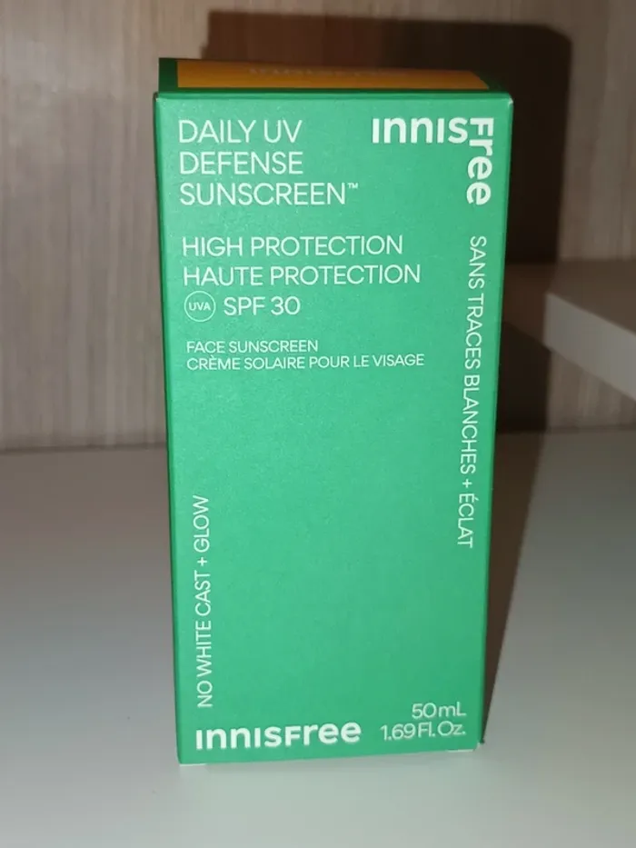 Crème solaire quotidienne visage spf 30 innisfree