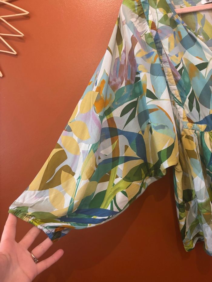 Blouse fluide florale - photo numéro 5