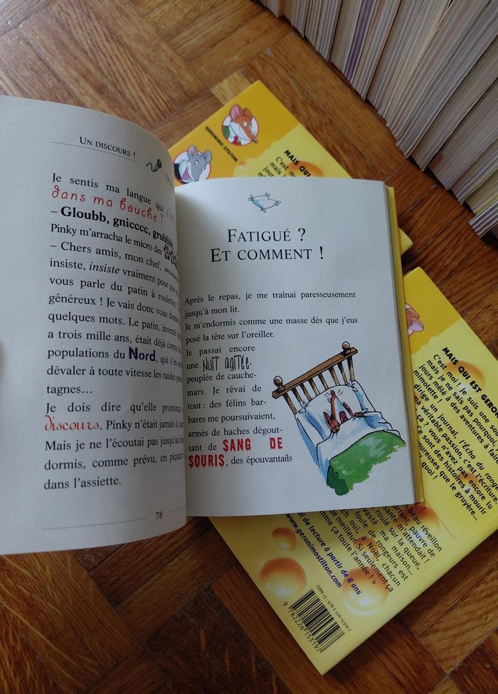 Lot de 3 livres geronilo stilton. 16 18 19 - photo numéro 3