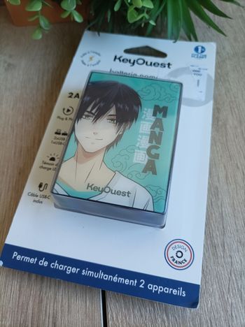 Batterie nomade Manga keyouest chargeur 