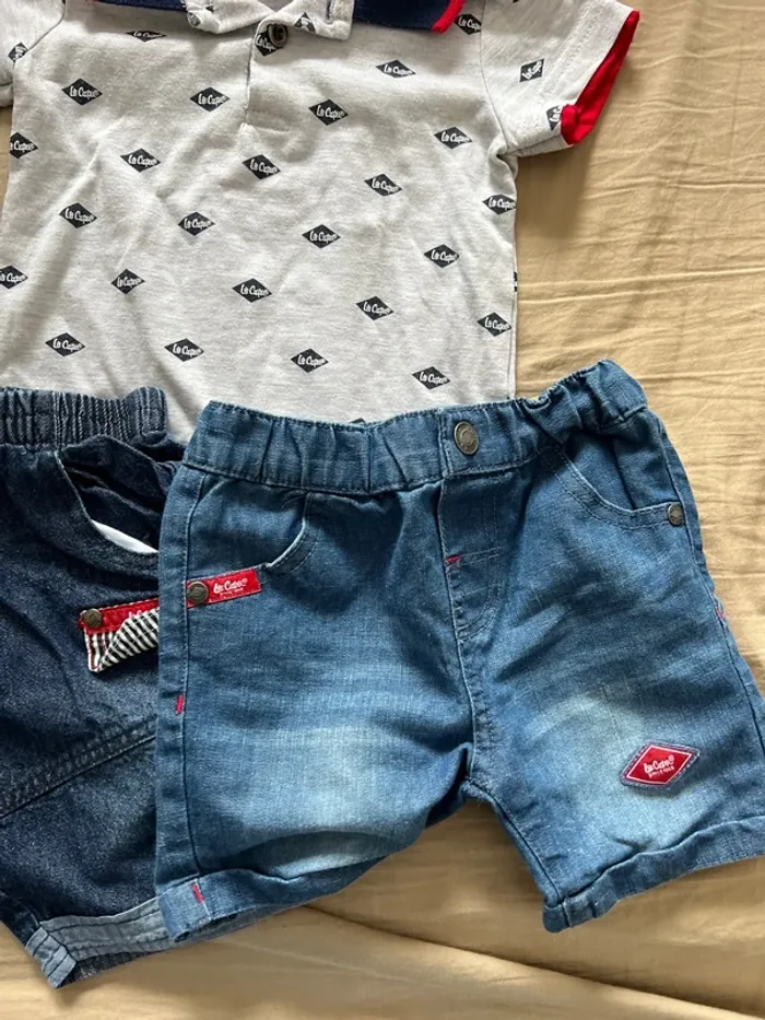 Lot de 2 short et 1 t-shirt - photo numéro 3