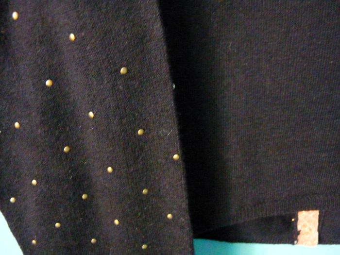 Gilet fille Catimini 14 ans noir cloute manches longues TBE - photo numéro 5