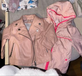 Lot de 2 vestes fille – 6 mois – Rose