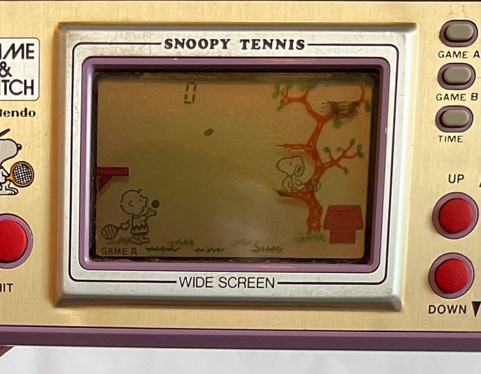 Console jeu Nintendo Game and Watch Snoopy Tennis vintage - photo numéro 4