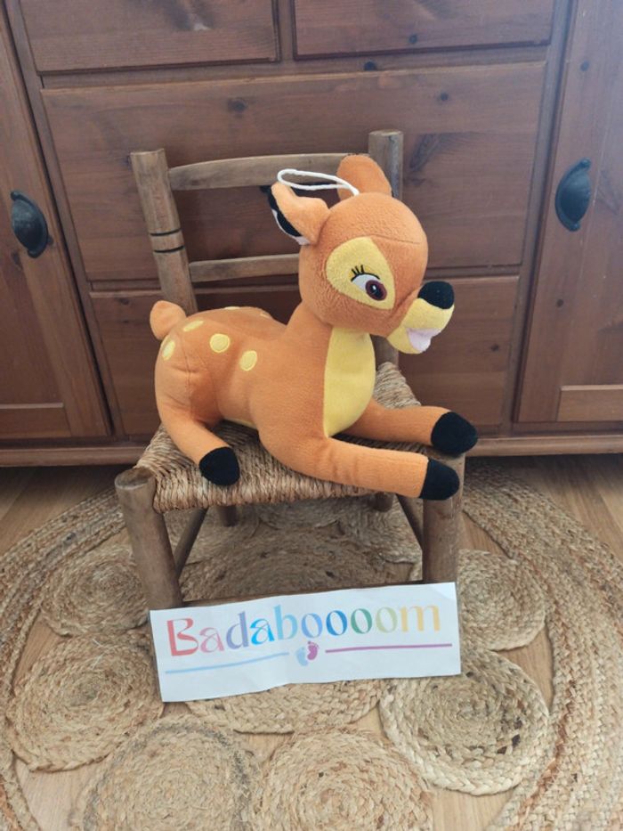 peluche faon tbe - photo numéro 2