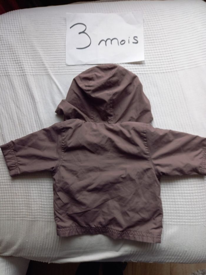 Manteau léger/coupe vent garçon 3 mois - photo numéro 4