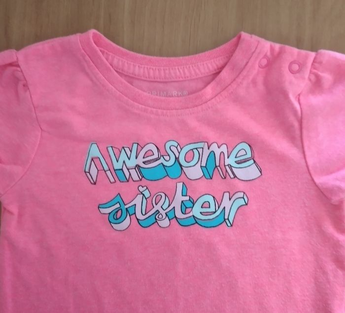 Haut manches courtes 6-9 mois fille Primark - photo numéro 2
