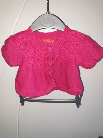 Gilet Manches courtes 6 mois Tissaia