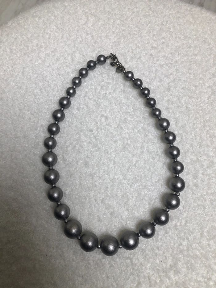 Collier argenté femme