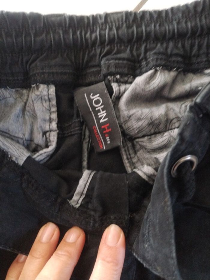 Pantalon Cargo noire John H - photo numéro 2