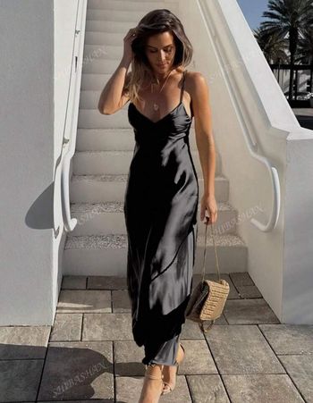 Robe fluide dos nue