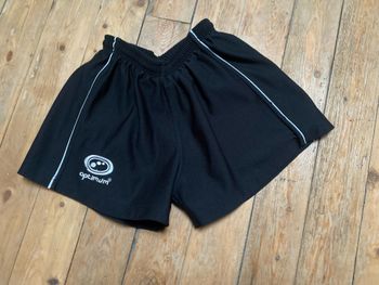 Short de sport noir 12 ans Optimum