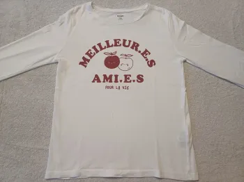 Tee-shirt Kiabi 10 ans (réf perso G-F4)(familleac72)