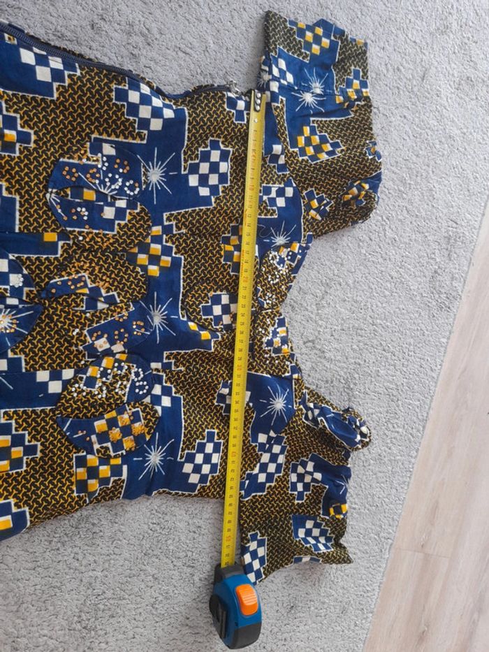 Top taille basse wax - photo numéro 7