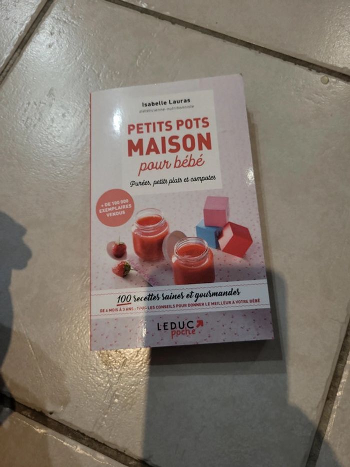 Livre  petit pot maison