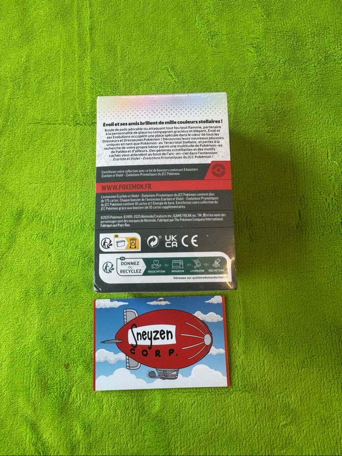 Bundle Pokémon 6 Boosters Évolutions Prismatiques EV08.5 Neuf et Scellé - photo numéro 3