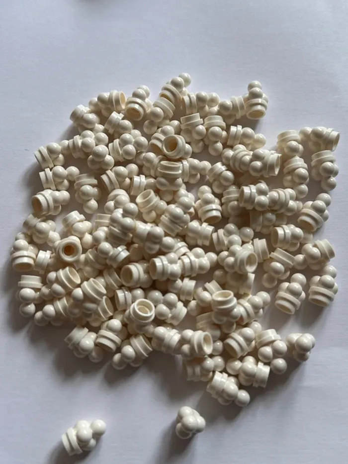 50 brick lego Ice Cream Scoops ref 6254 White