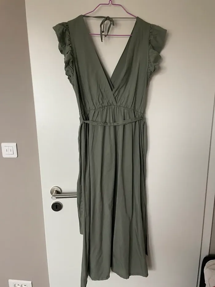 Robe longue kaki - photo numéro 3