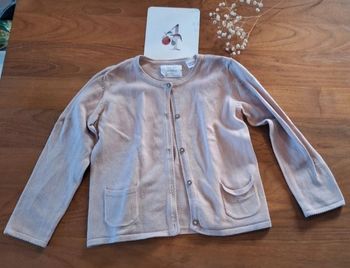 Gilet rose clair _ 4 ans _ zara