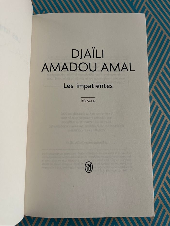Les impatientes de Djaili Amadou Amal - photo numéro 4