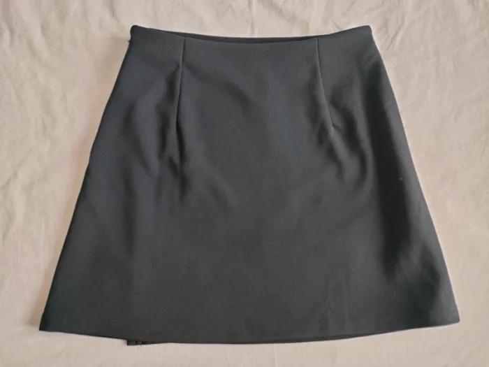 Jupe portefeuille noire Taille 38 - photo numéro 6