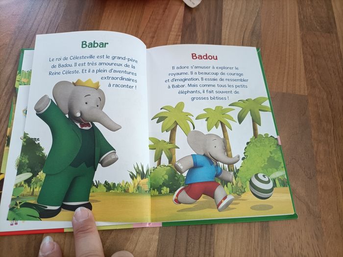 Livre la chasse au trésor de Babar + peluche Céleste - photo numéro 7