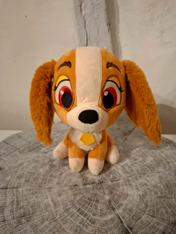 Peluche Lady - La Belle et le Clochard - Disney - photo numéro 1