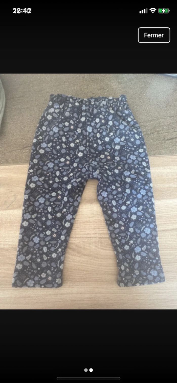 Pantalon printemps Tape à l’œil taille 18 mois - photo numéro 2