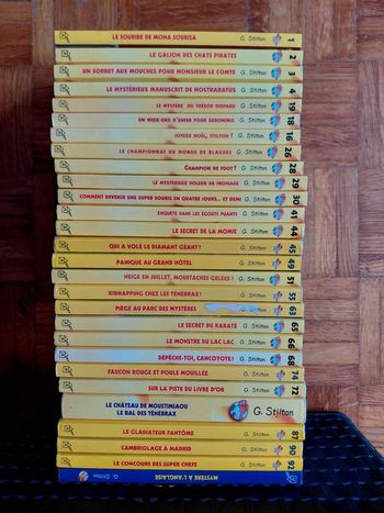 Livres geronimo stilton . 4e pièce 