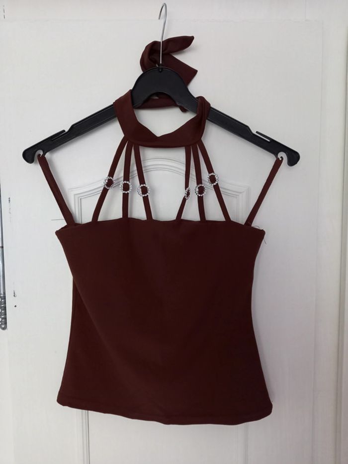 Haut pour les fêtes neuf avec étiquette