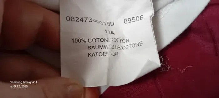 Haut blanc manches longues avec dentelle ajourée fille 14 ans la halle - photo numéro 15