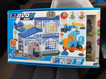 Coffret de construction Bloko Police 100 pièces