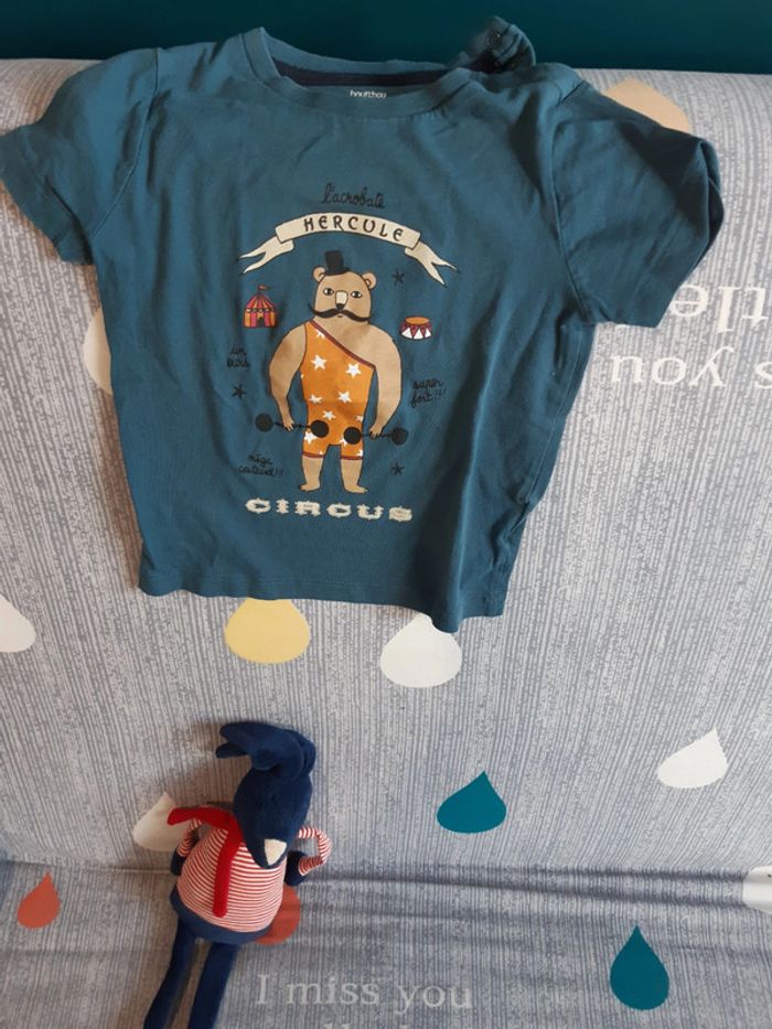 T shirt manches courtes 2 ans bout'chou