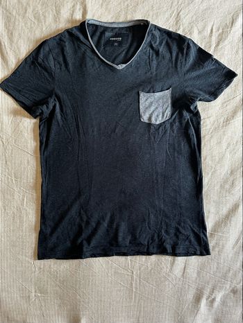 T-shirt gris Bonodo Jeans pour homme, taille M