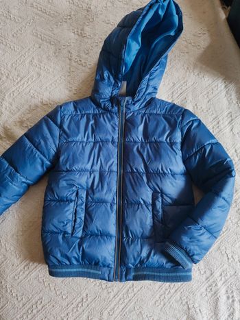 Doudoune bleue
