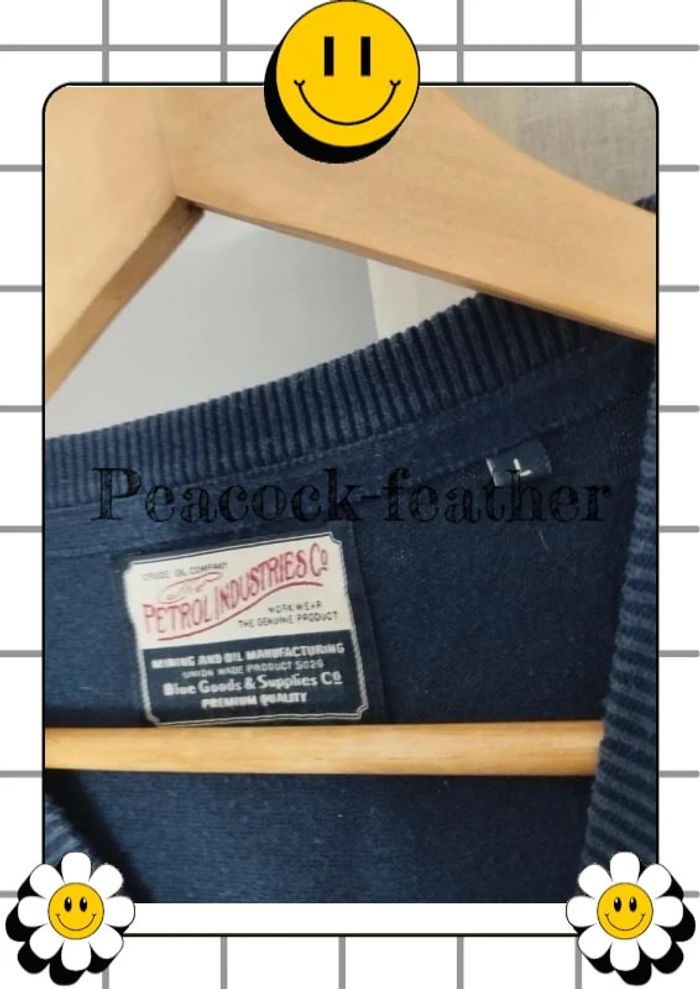 Pull bleu petrol industries&co L homme - photo numéro 4
