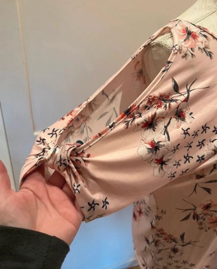 Blouse femme fleuri taille L 40 fashion private company - photo numéro 2
